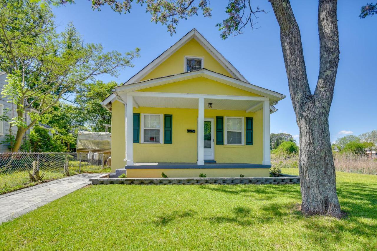 Charming Newport News Cottage Less Than 1 Mi To Ocean! هامبتون المظهر الخارجي الصورة