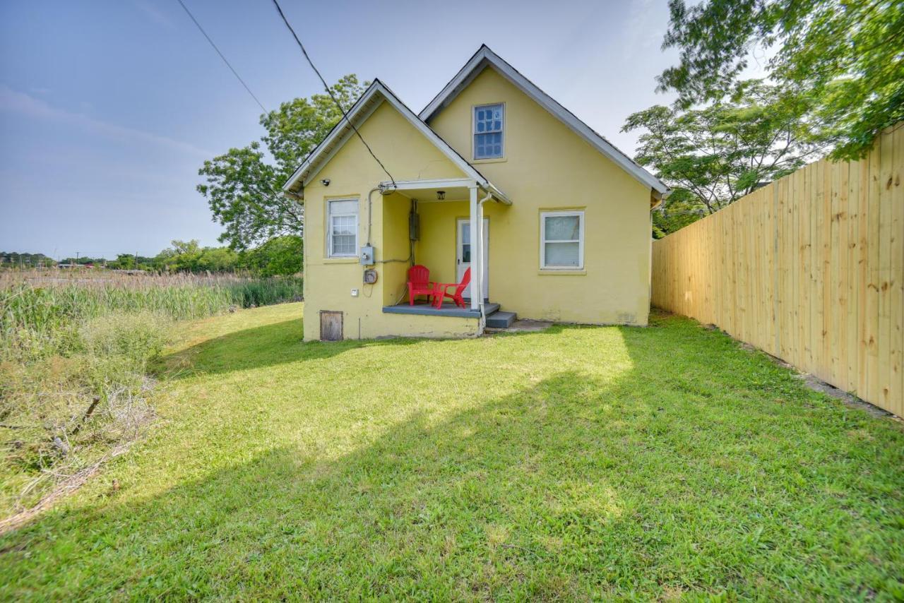 Charming Newport News Cottage Less Than 1 Mi To Ocean! هامبتون المظهر الخارجي الصورة